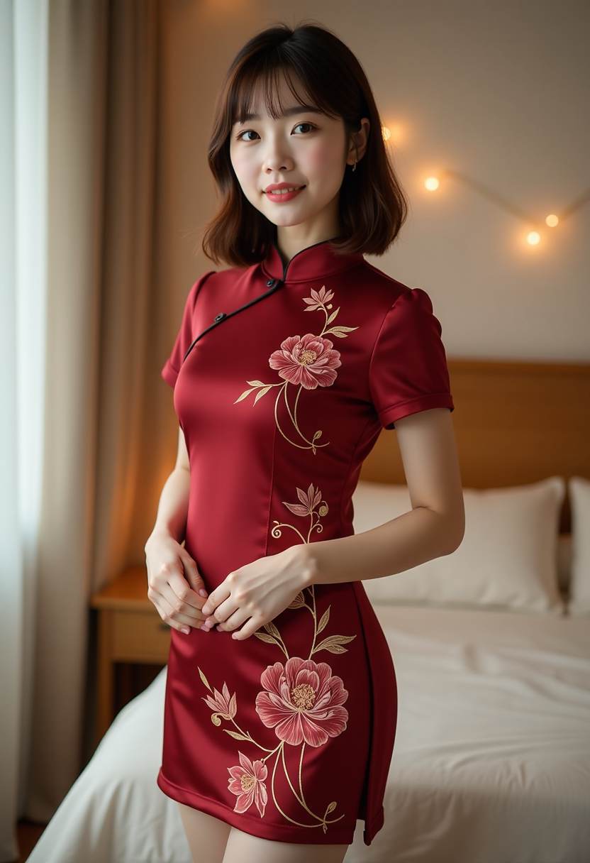 女生跳流行舞蹈